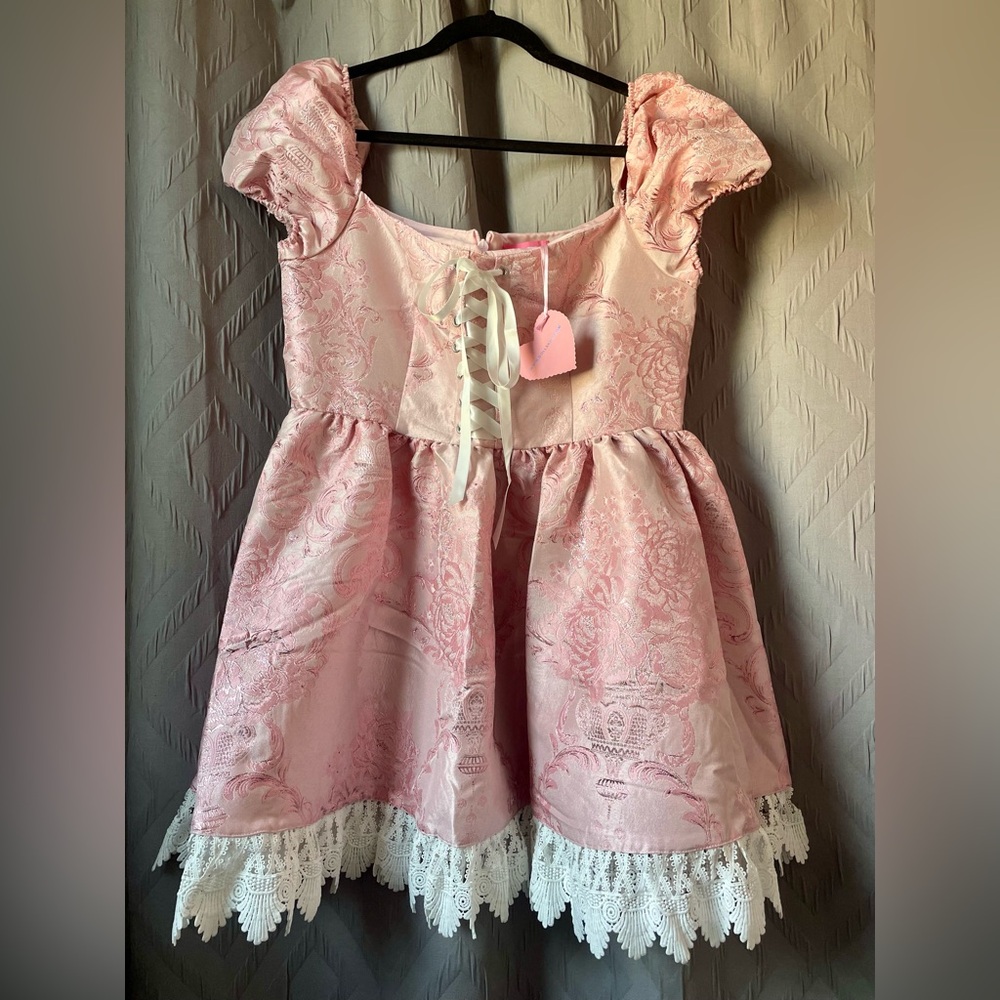 Dolls Kill/Sugar Thrillz ‘Sweet Smitten Embraces’ Corset dress, sz XXL